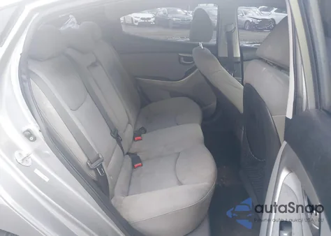 2012 Hyundai Elantra Gls (Ulsan Plant) from USA, damaged, VIN KMHDH4AE6CU278471